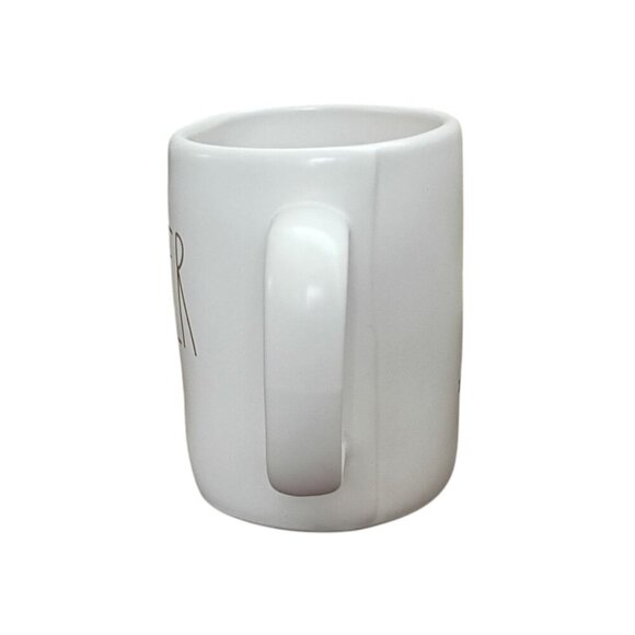 Rae Dunn Cancer Zodiac Mug Gold Lettering White Artisan Collection Coffee - Picture 4 of 7